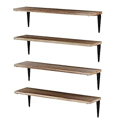 Wallniture Arras Wood Floating Shelves for Wall, 24"x6", used for sale  Delivered anywhere in USA 