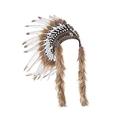 Cenfpola feather headdress for sale  Delivered anywhere in USA 