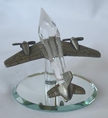Pewter crystal airplane for sale  Delivered anywhere in USA 