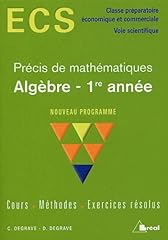 Précis maths ecs d'occasion  Livré partout en France