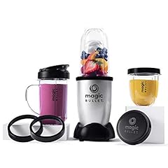 Magic Bullet Blender, Small, Silver, 11 Piece Set, used for sale  Delivered anywhere in USA 