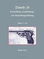 Walther p38 pistol d'occasion  Livré partout en France