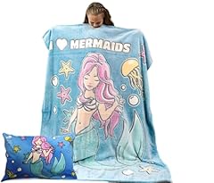 Mermaid blankets girls for sale  Delivered anywhere in UK