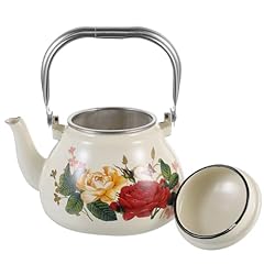 Besportble enamel teakettle for sale  Delivered anywhere in Ireland