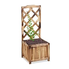 Relaxdays jardinière treillis d'occasion  Livré partout en France