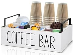 Coffee station organizer for sale  Delivered anywhere in USA 