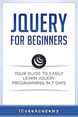 Jquery for beginners usato  Spedito ovunque in Italia 