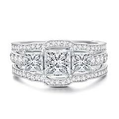 3pcs princess cut for sale  Delivered anywhere in USA 