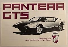 Pantera gts brochure for sale  Delivered anywhere in USA 