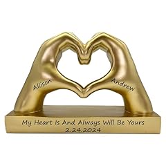 Gold heart shape for sale  Delivered anywhere in USA 