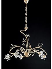 Modern gold chandelier for sale  Delivered anywhere in UK