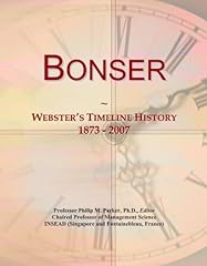 Bonser webster timeline for sale  Delivered anywhere in Ireland