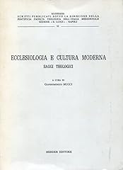 Ecclesiologia cultura moderna d'occasion  Livré partout en Belgiqu