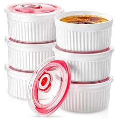 Mfacoy ramekins lids for sale  Delivered anywhere in USA 