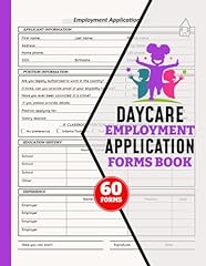 Daycare employment application for sale  Delivered anywhere in USA 