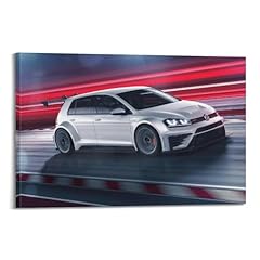 Rennwagen poster golf gebraucht kaufen  Wird an jeden Ort in Deutschland