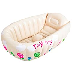Inflatable Tiny Tots Baby Bath Hot Tub with Heat Sensor for sale  Delivered anywhere in UK