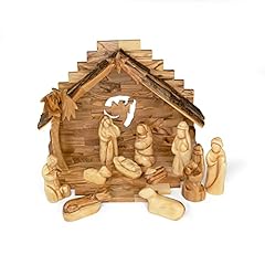 Olive wood nativity for sale  Delivered anywhere in USA 