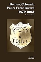 Denver colorado police for sale  Delivered anywhere in USA 