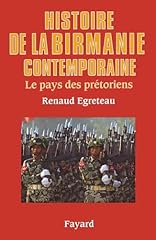 Histoire birmanie contemporain d'occasion  Livré partout en France