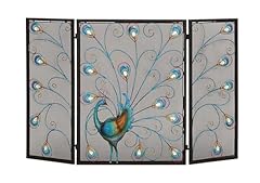 Deco metal peacock for sale  Delivered anywhere in USA 