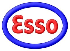 Esso patch racer usato  Spedito ovunque in Italia 