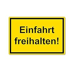 Einfahrt freihalten schild gebraucht kaufen  Wird an jeden Ort in Deutschland