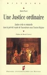 Justice ordinaire d'occasion  Livré partout en France