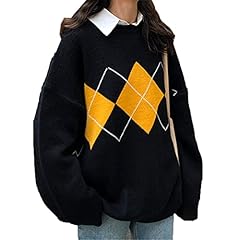 Women geometric jumper for sale  Delivered anywhere in UK