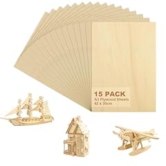 Ahaqu 15pcs plywood for sale  Delivered anywhere in UK
