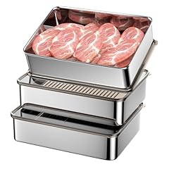 Hommiya 3pcs stainless for sale  Delivered anywhere in USA 