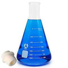 Glass flask erlenmeyer for sale  Delivered anywhere in USA 