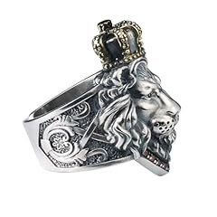 Corona anello leone usato  Spedito ovunque in Italia 