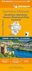 Germany midwest map d'occasion  Livré partout en Belgiqu