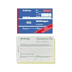 Herlitz 7876147 quittungsblock gebraucht kaufen  Wird an jeden Ort in Deutschland