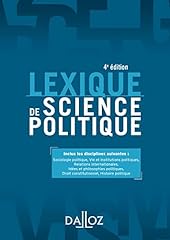 Lexique science politique d'occasion  Livré partout en Belgiqu
