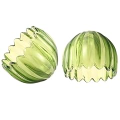 Green tulip glass for sale  Delivered anywhere in USA 