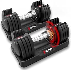 Keppi adjustable dumbbells for sale  Delivered anywhere in USA 