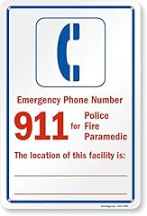 Smartsign inch emergency for sale  Delivered anywhere in USA 