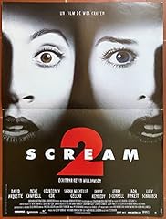 Affiche scream wes d'occasion  Livré partout en France