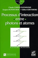 Processus interaction photons d'occasion  Livré partout en France