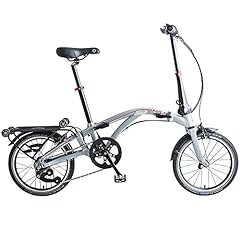 Usado, Dahon Curl I4 Bicicleta Plegable, Unisex Adulto, Plateado, 16" (40,64 cm) segunda mano  Se entrega en toda España 
