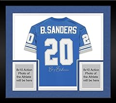Framed barry sanders for sale  Delivered anywhere in USA 