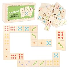 Lotvic wooden dominoes for sale  Delivered anywhere in UK