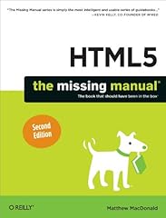 Html5 missing manual for sale  Delivered anywhere in USA 