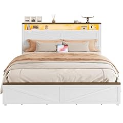 Ironck farmhouse queen for sale  Delivered anywhere in USA 