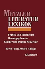 Metzler literatur lexikon gebraucht kaufen  Wird an jeden Ort in Deutschland