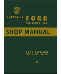 1949 1950 1951 Ford Car Shop Service Repair Manual, used for sale  Delivered anywhere in Canada