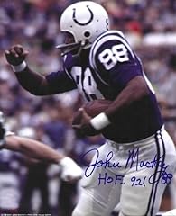 Autographed john mackey for sale  Delivered anywhere in USA 