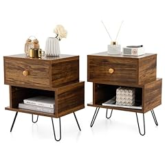 Goflame nightstand set for sale  Delivered anywhere in USA 
